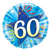 45 cm Folija balons CIR "60", blue