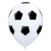 Apdrukāts lateksa balons "Football" (30 cm)