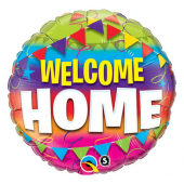 Воздушный шар из фольги 45 см - "Welcome Home"