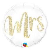 45 cm Folija balons CiR MRS, gold