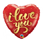 45 cm Folija balons HRT I love you