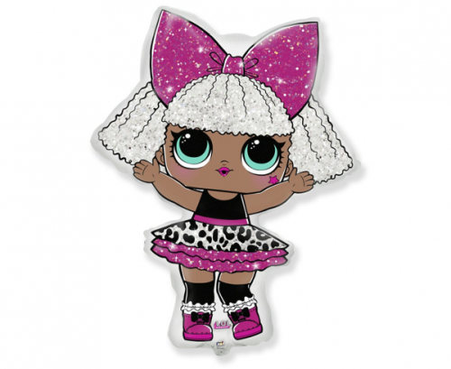 Folijas balons 75 cm FX - LOL Diva