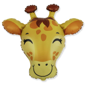 Bumba (31`` / 79 cm) Figūra, Galva, Cute Giraffe, 1 gab.