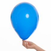 LATEKSA BALONS BEZ APDRUKAS tumši zils Ø 28 CM