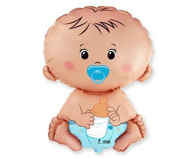 Baby boy FOLIJA GAISA BALONS 67 CM