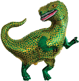 Tyranosaurus ФОЛЬГА ВОЗДУШНЫЙ ШАР 80 CM