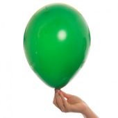 LATEKSA BALONS BEZ APDRUKAS zaļš Ø 28 CM