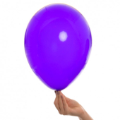 LATEKSA BALONS BEZ APDRUKAS dārgakmeņu violets Ø 28 CM