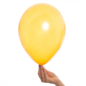 LATEKSA BALONS BEZ APDRUKAS pērļu citrīns dzeltens Ø 28 CM