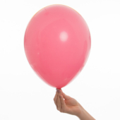 LATEKSA BALONS BEZ APDRUKAS rožkrāsas Ø 28 CM