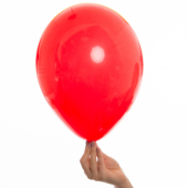 LATEKSA BALONS BEZ APDRUKAS rubīna sarkans Ø 28 CM