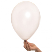 LATEKSA BALONS BEZ APDRUKAS sudraba Ø 28 CM