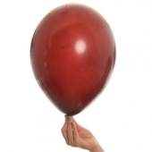 LATEKSA BALONS BEZ APDRUKAS bordo Ø 28 CM