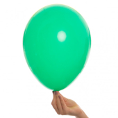 LATEKSA BALONS BEZ APDRUKAS ziemas zaļš Ø 28 CM
