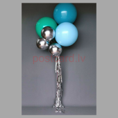 Balonu Kompozīcija 3 Ekskluzīvi Zaļa Zila Tirkīza krāsa 160x50 cm