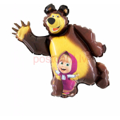 Masha and the Bear FOLIJA GAISA BALONS 91 cm