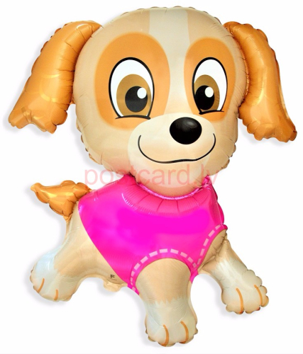 Puppy Sky ФОЛЬГА ВОЗДУШНЫЙ ШАР 88 CM