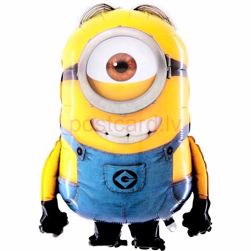 Minion Steward Despicable Me FOLIJA GAISA BALONS 66 CM