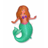 Little Mermaid ФОЛЬГА ВОЗДУШНЫЙ ШАР 75 cm