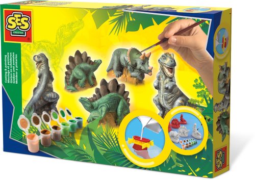 SES Ģipša figūra: Dinozauri