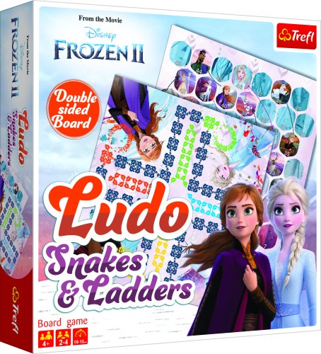 TREFL FROZEN "Ledus Sirds 2" Galda spēle Ludo/Čūskas un kāpnes
