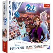 TREFL FROZEN Galda spēle 2 in 1 Frozen II