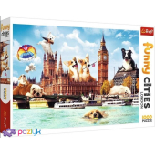 TREFL Puzle 1000 Suņi Londonā