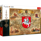 TREFL Puzle Lietuva, 1000 gab.