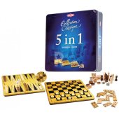 TACTIC Spēle 5 spēles vienā Collection Classique