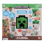 MINECRAFT DIY komplekts 3D uzlīmju veidotājs