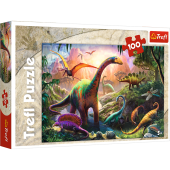 TREFL Puzle 100 Dinozauri