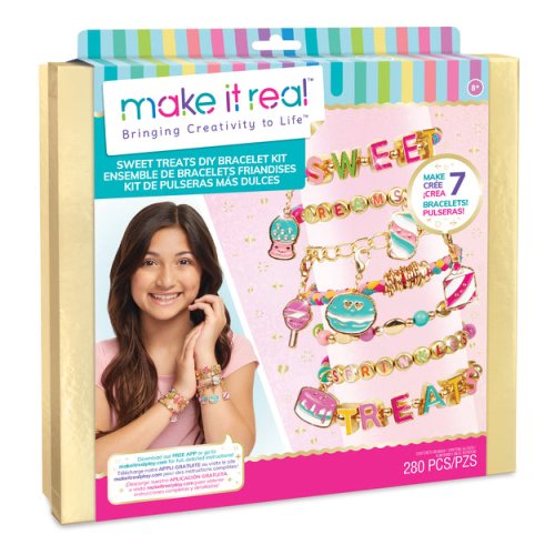 MAKE IT REAL DIY Rokassprādžu komplekts Saldie gardumi