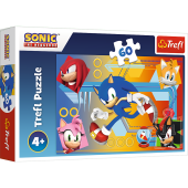TREFL SONIC Puzle, 60 gab.