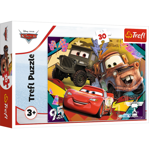 TREFL CARS Puzle, 30 gab.