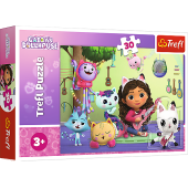 TREFL GABBY´S DOLLHOUSE Puzle, 30 gab.