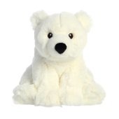 AUR Eco Nation Plīša rotaļlieta Polārlācis, 24 cm