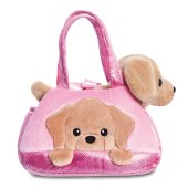 AURORA Fancy Pals plīša rotaļlieta labradors somiņā, 20 cm