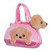 AURORA Fancy Pals plīša rotaļlieta labradors somiņā, 20 cm