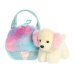 AURORA Fancy Pals Plīša sunītis cukurvates somiņā 20 cm
