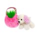 AURORA Fancy Pals Mīkstā rotaļlieta Strawberry poodle in a bag, 20 cm