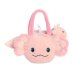 AURORA Fancy Pals plīša rotaļlieta Aksolotls somiņā, 20 cm