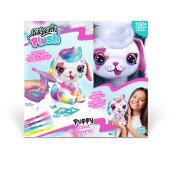 Style 4 Ever Plīša DIY komplekts Kucēns ar aerogrāfijas, 26 cm