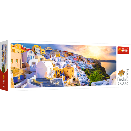 TREFL Panorāmas Puzle Santorini, 1000 gab.