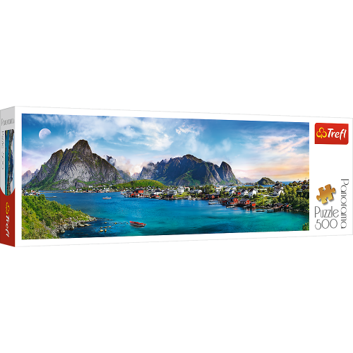 TREFL Puzle 500 Norvēģijas panorāma