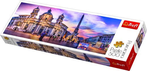TREFL Panorāmas puzle 500 Roma