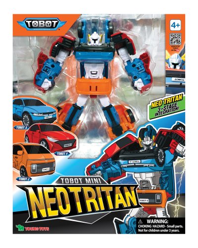 TOBOT NEO TRITAN Mini Transformers, 17 cm