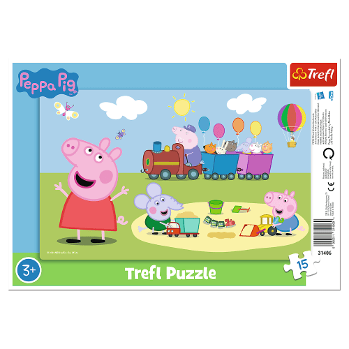 TREFL PEPPA PIG Puzle, 15 gab.