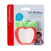 INFANTINO Lil´ nibbles Vibrējošais zobgrauznis ābols