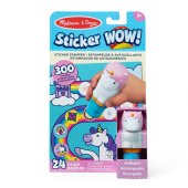 MELISSA & DOUG Sticker WOW! Aktivitāšu komplekts - Vienradzis