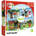TREFL BING Pužļu komplekts 4in1